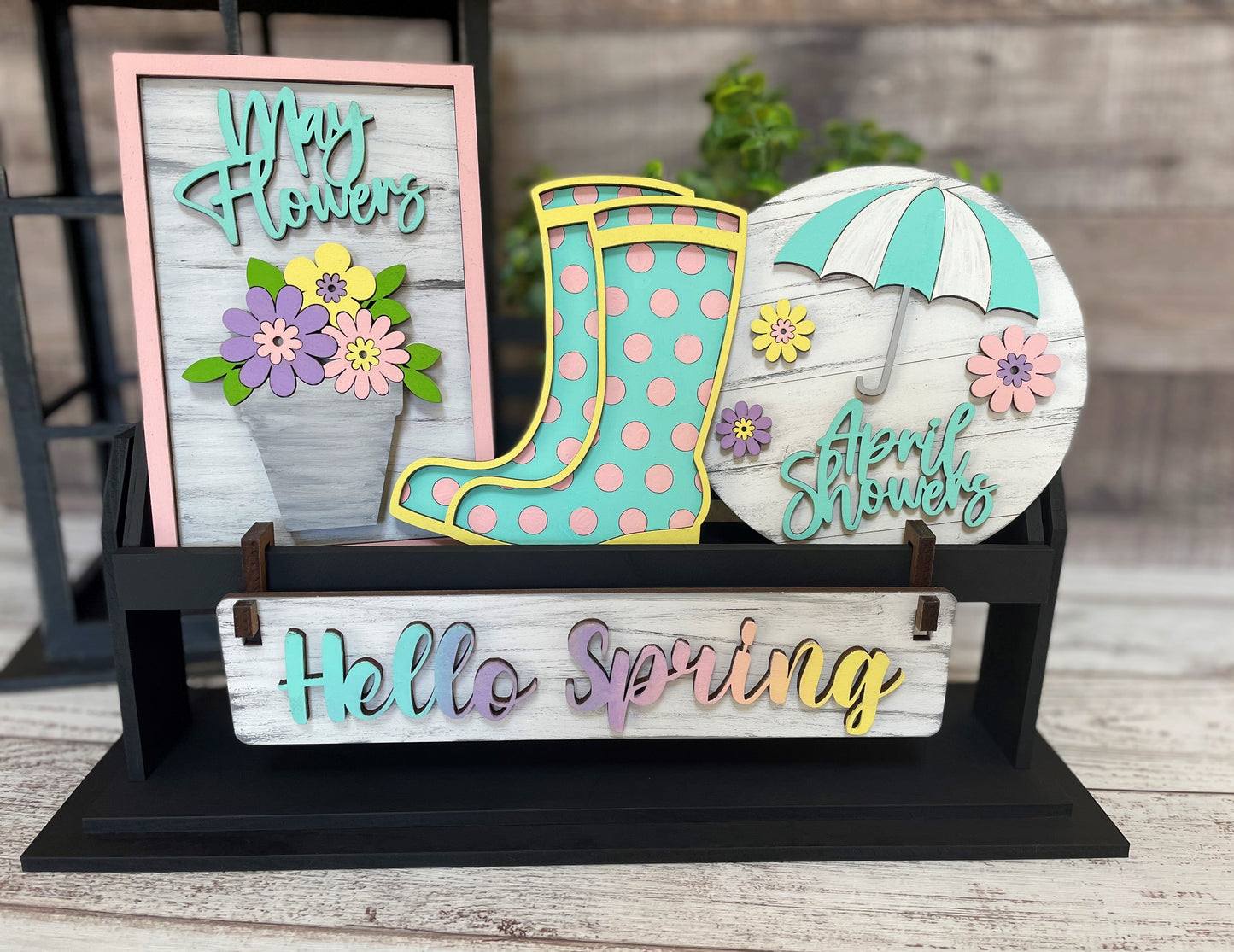 Hello Spring Interchangeable Wagon/Crate/Raised Shelf Sitter Insert