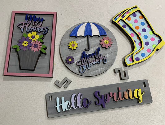 Hello Spring Interchangeable Wagon/Crate/Raised Shelf Sitter Insert