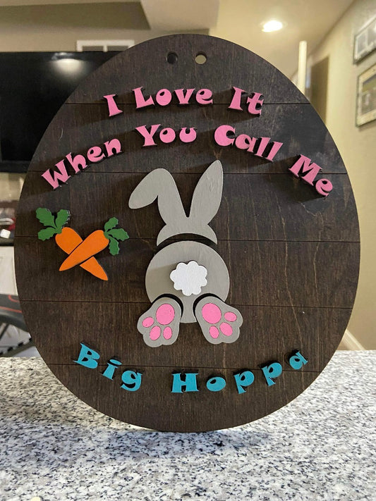 Big Hoppa Door Hanger