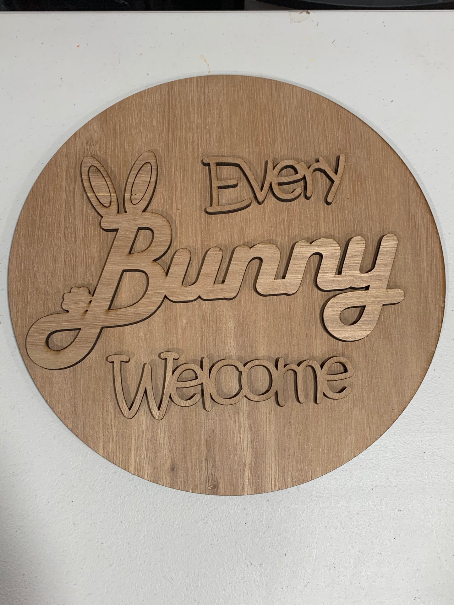 Every Bunny Welcome Door sign