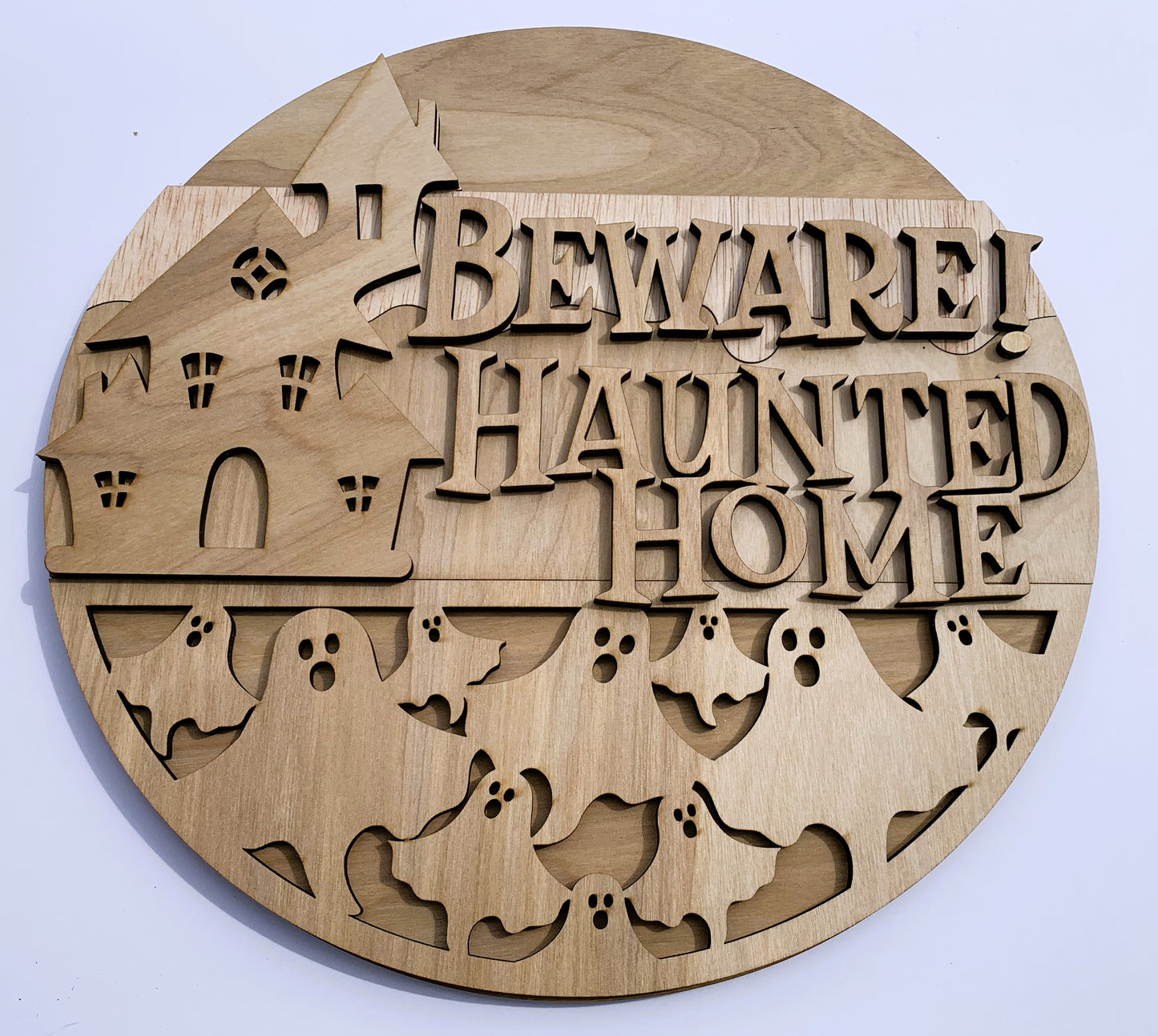 Haunted Home Door Hanger