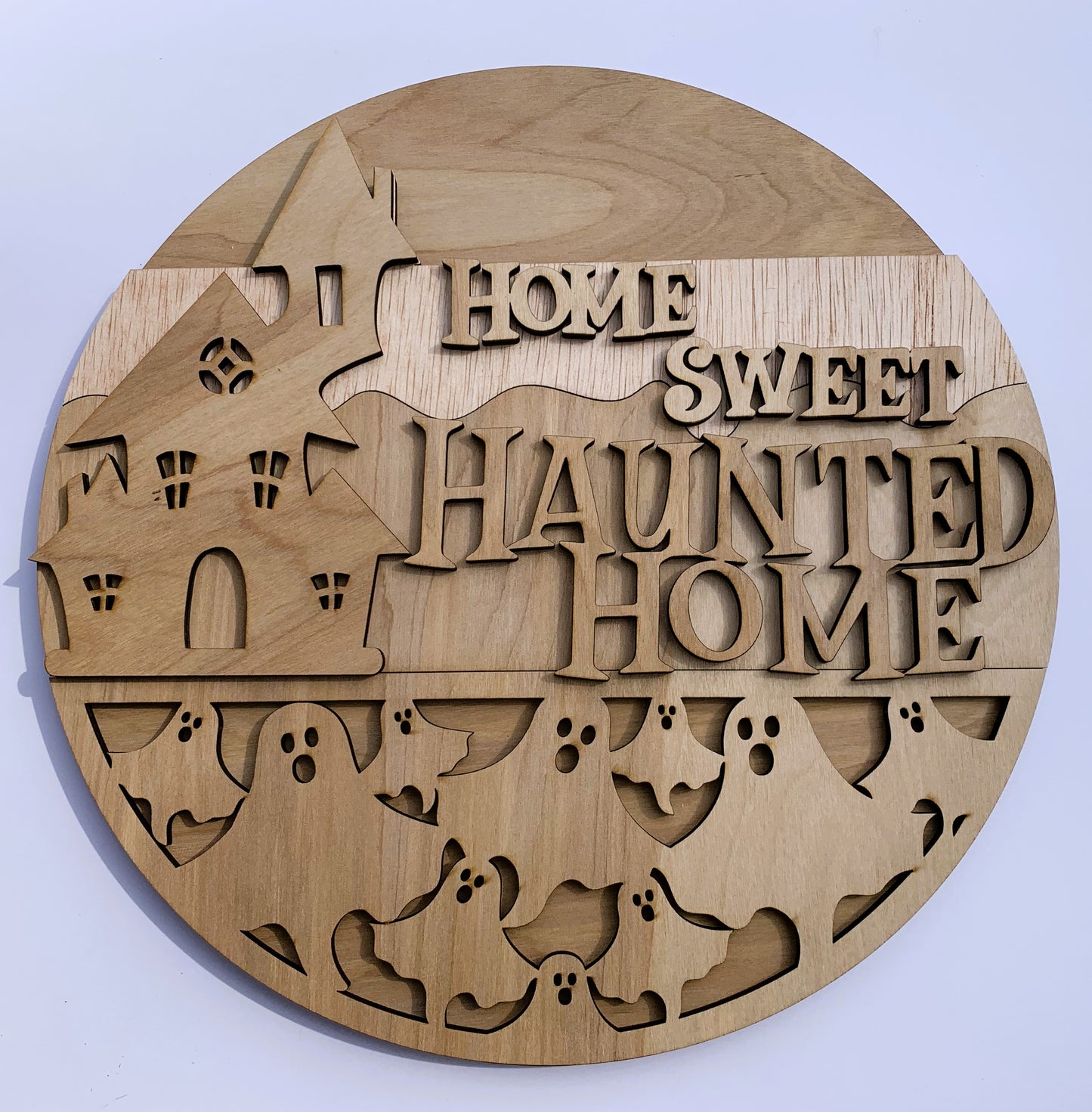 Haunted Home Door Hanger