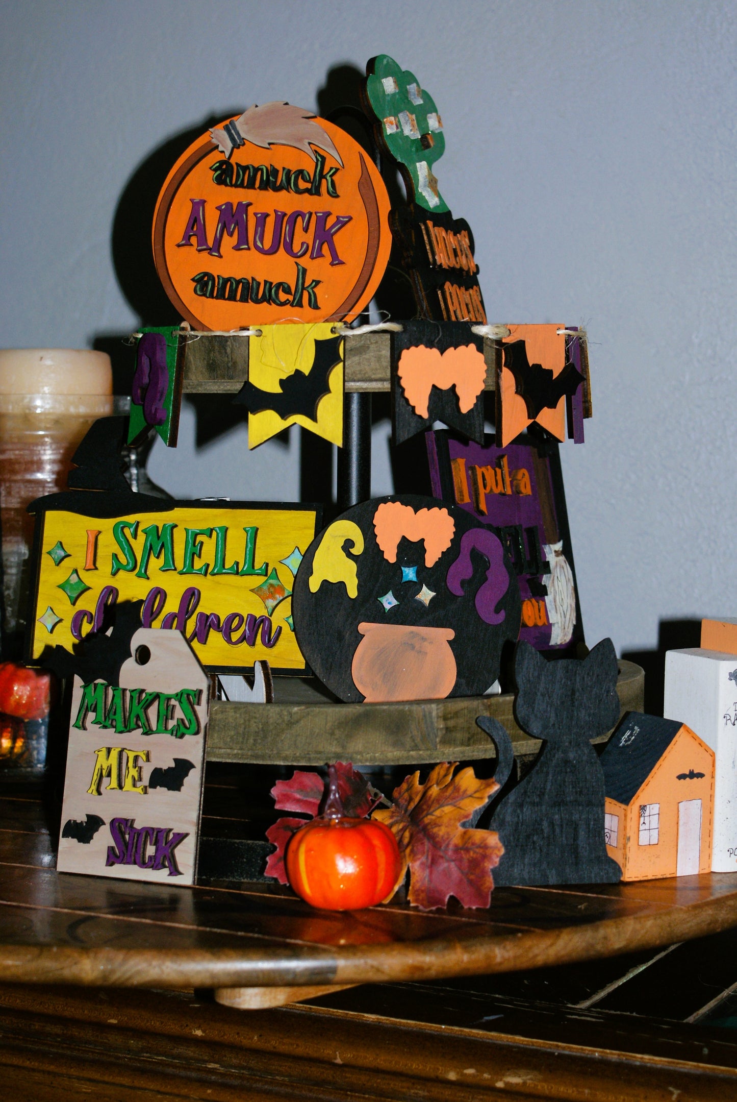 Hocus Pocus DYI Tiered Tray Set