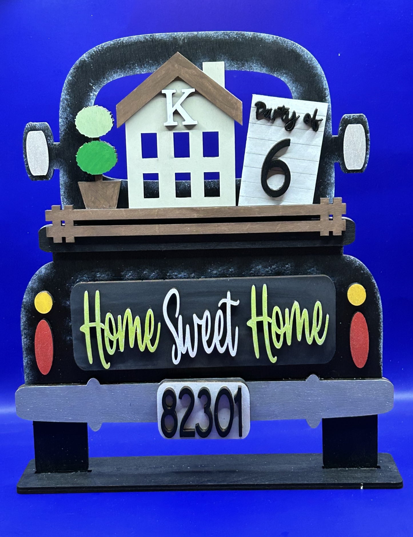 Home Sweet Home - Interchangeable Farmhouse Truck DIY add on