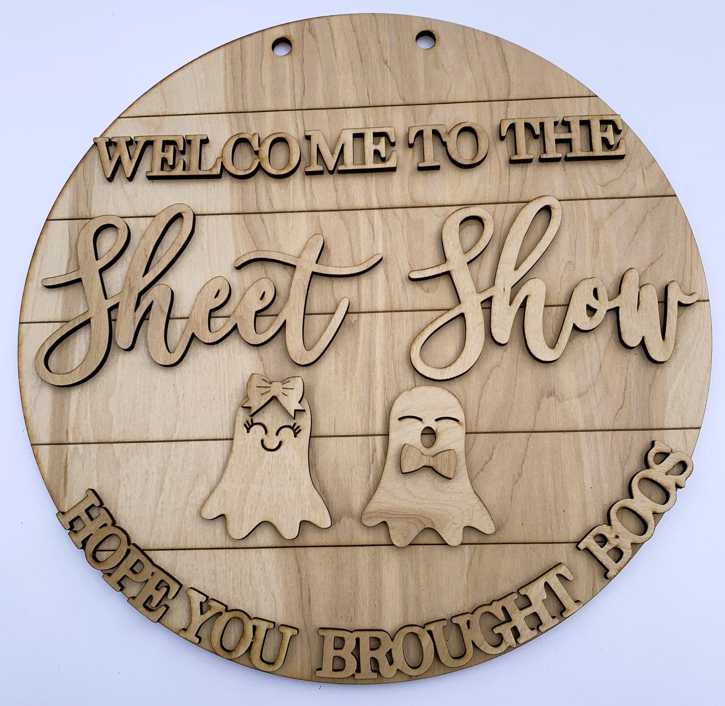 Welcome to the Sheet Show Door Hanger