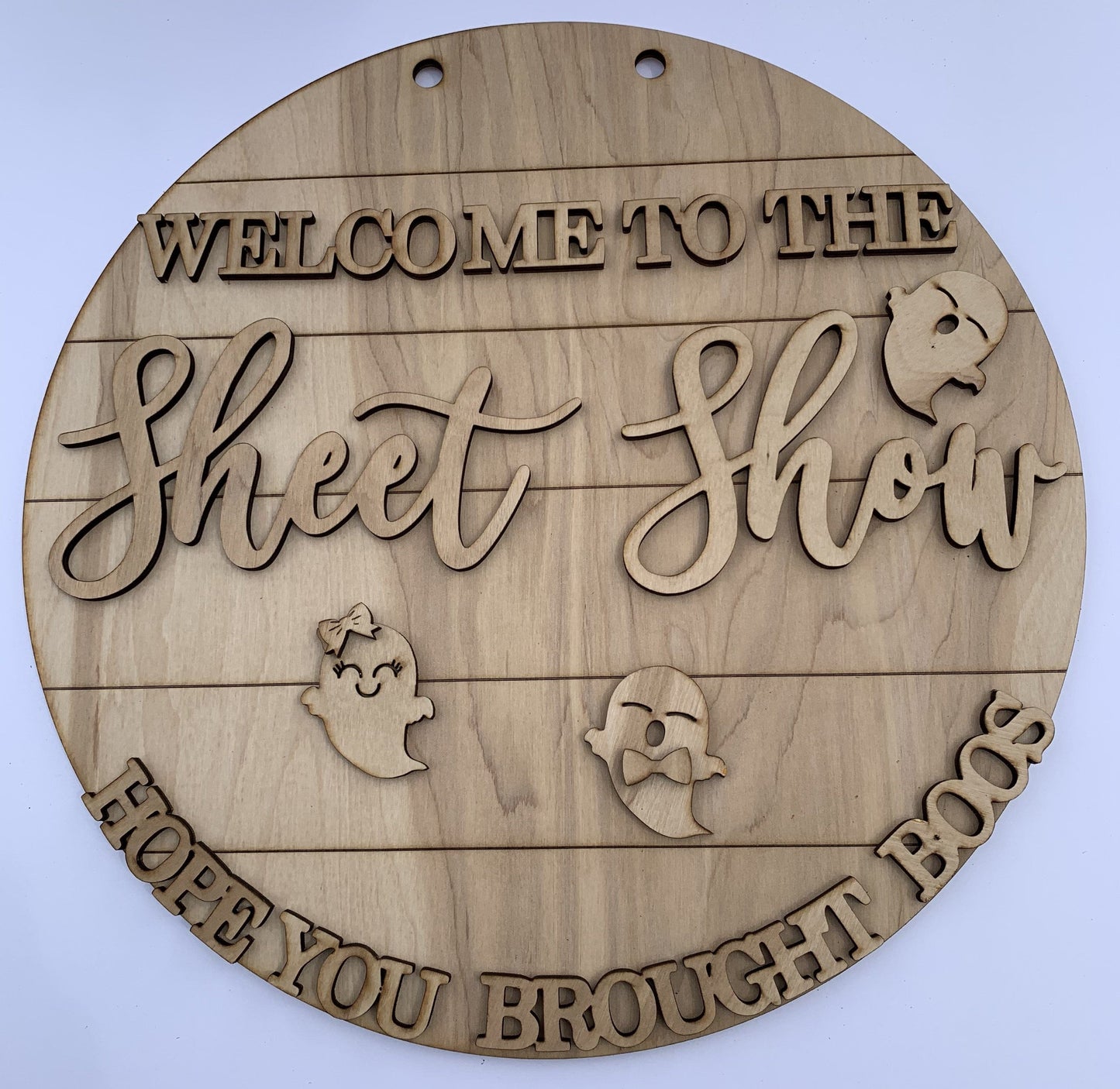 Welcome to the Sheet Show Door Hanger