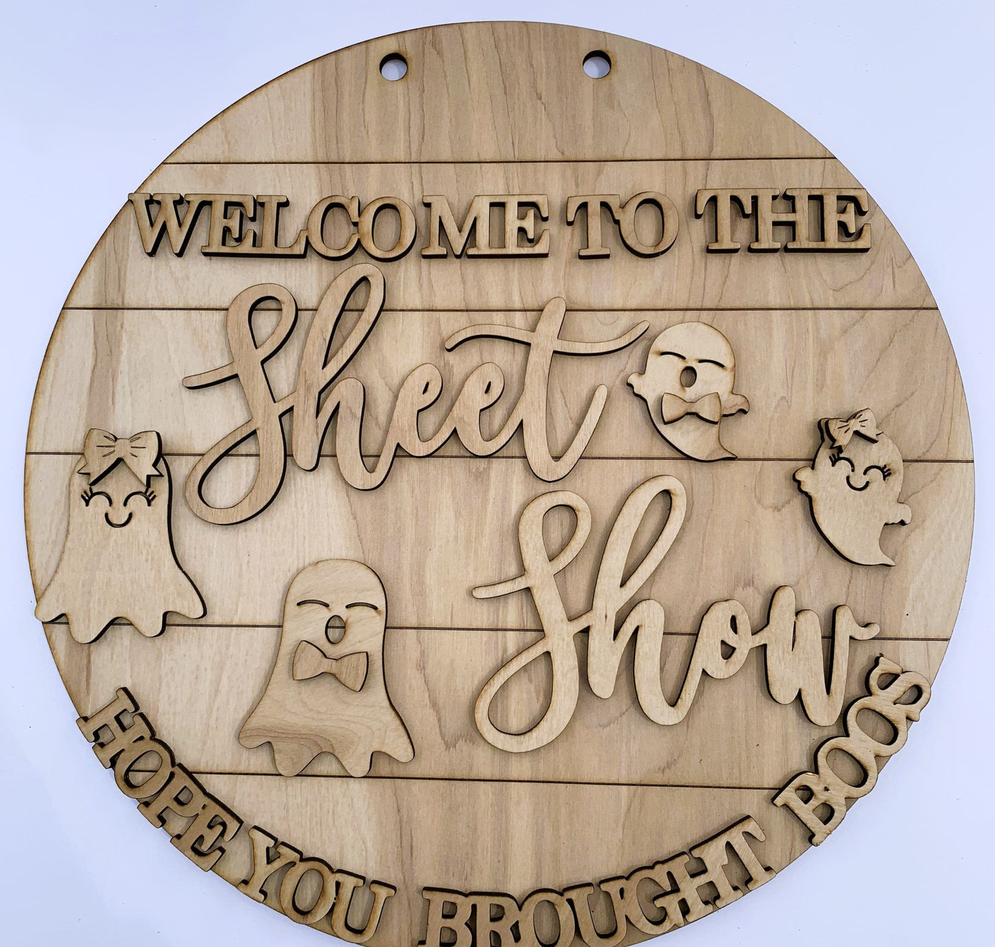 Welcome to the Sheet Show Door Hanger