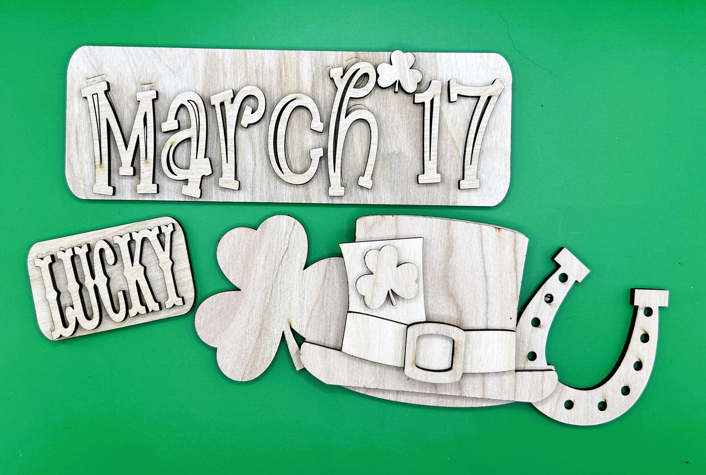 St. Patrick - Interchangeable Farmhouse Truck DIY add on