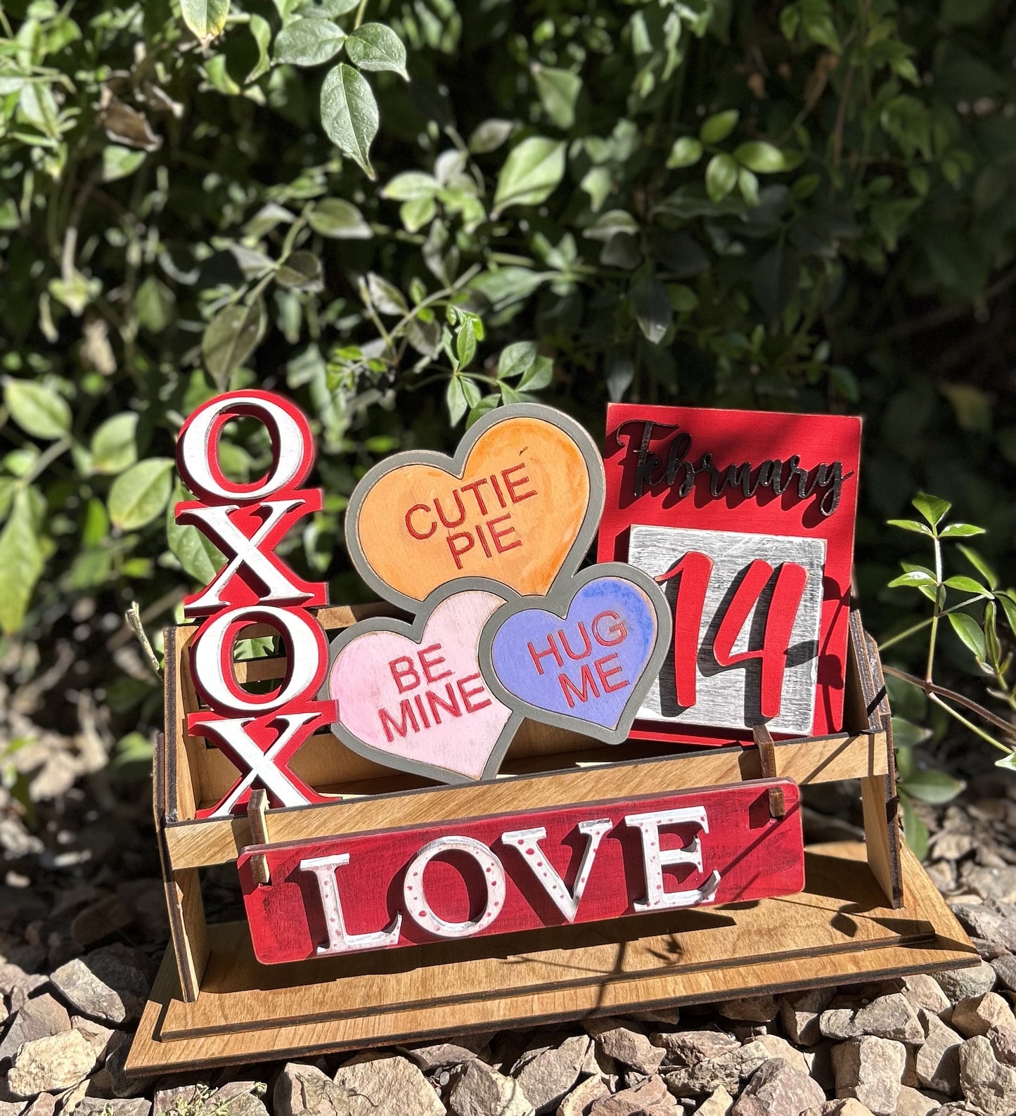 Valentine Interchangeable Wagon/Crate/Raised Shelf Sitter Insert